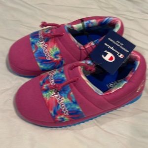 Champion Kids' Pink Tie Dye‎ Sleepover Slipper Clog, Comfortable & Stylish